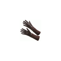 Отзыв на кожанные коричневые женские перчатки Др.Коффер