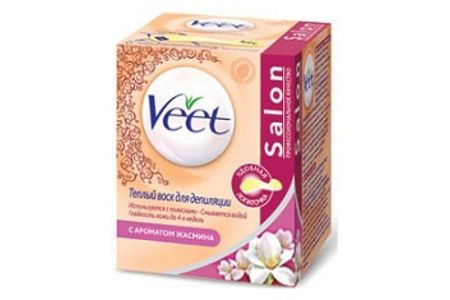Отзыв на Теплый воск Veet Salon с ароматом жасмина
