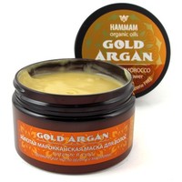 Отзыв на Маска-бальзам для волос Золотая марокканская маска для волос «Gold Argan „Питание и уход“» серии «HAMMAM organic oils»