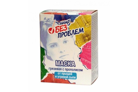 Отзыв на Маска для лица Флоресан грязевая с прополисом от прыщей и угревой сыпи