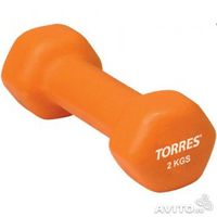  Отзыв на Гантели Torres 2 кг PL50012 оранжевая