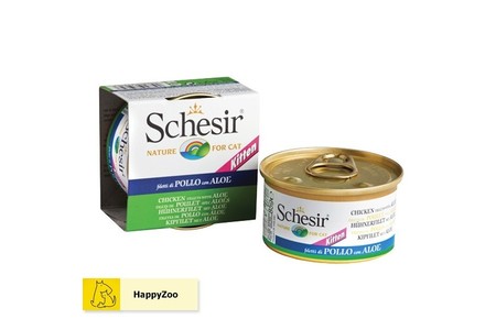 Отзыв на корм Schesir.Курица с Алоэ. Для котят