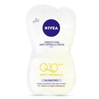 Отзыв на  Крем-маска для лица NIVEA Q10 Plus Smoothing Anti-Wrinkle Mask 2×7,5 ml