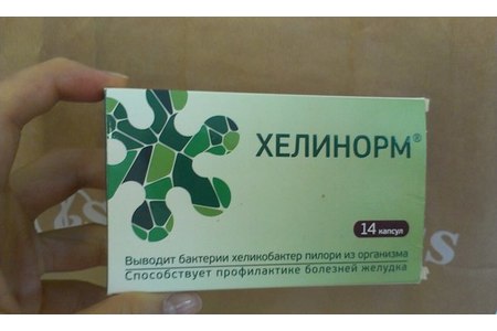 От хеликобактер пилори и гастрита поможет Хелинорм