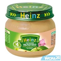 Отзыв на Пюре Heinz Сочное яблочко