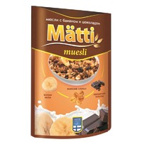  Отзыв на Мюсли Matti С бананом и шоколадом