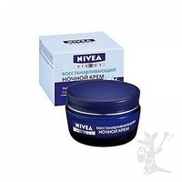 Отзыв на Крем для лица NIVEA Восстанавливающий ночной для всех типов кожи pure& natural