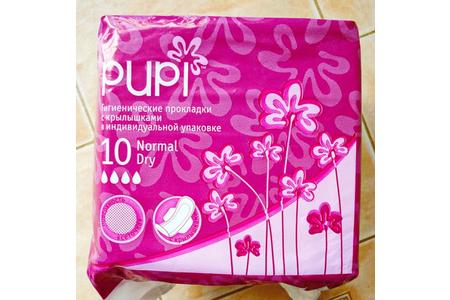 Отзыв на Прокладки Pupi Normal Dry