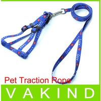 Отзыв на Шлейка Aliexpress HOT Small Dog Pet Puppy Cat Adjustable Nylon Harness with Lead leash 5 Colors