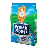 Отзыв на Наполнитель для кошачьего туалета Fresh Step впитывающий с тройным контролем запахов