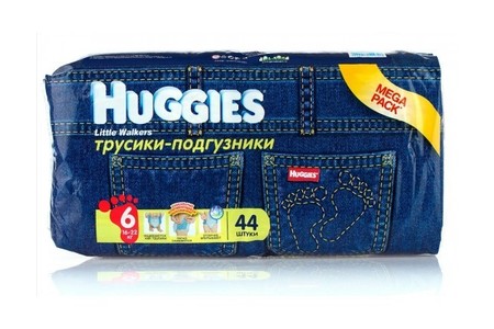 Отзыв на Подгузники-трусики Huggies Джинсовая серия Little Walkers