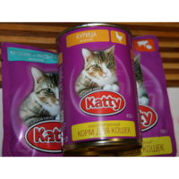Отзыв на  Katty Консервированный корм для кошек