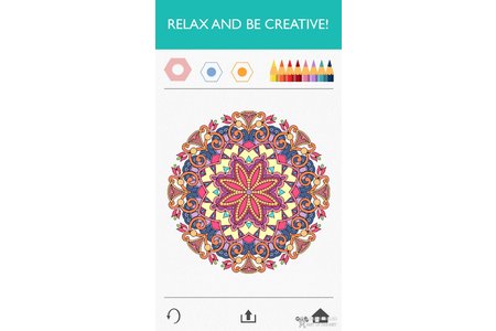 Отзыв на   программа бесплатная раскраска Colorfy 