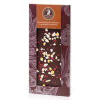 Отзыв на Горький черный шоколад Shoude C цукатами и малиной