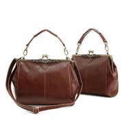 Отзыв на Сумка Buyincoins Hot Retro Women Ladies Vintage PU Leather Shoulder Tote Handbag Satchel Purse