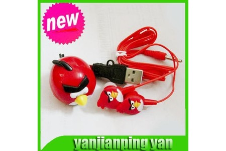 Отзыв на MP3-плеер Aliexpress Gift MINI birds MP3 music player 6 color with MP3 birds earphone and usb slot