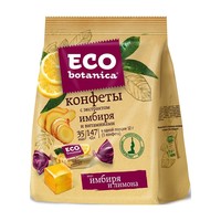 Отзыв на Конфеты Рот Фронт Eco botanica вкус имбиря и лимона