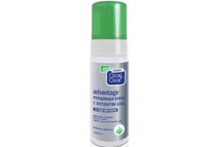 Отзыв на Пенка для умывания Clean&Clear advantage с экстрактом алоэ