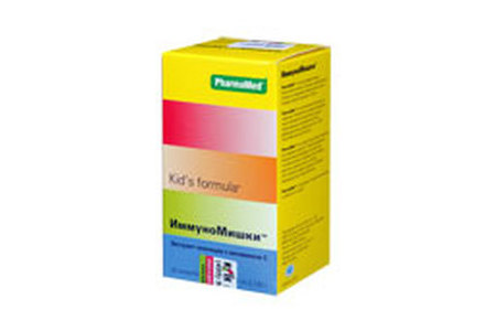    Отзыв на БАД PharmaMed Kid's formula ИммуноМишки