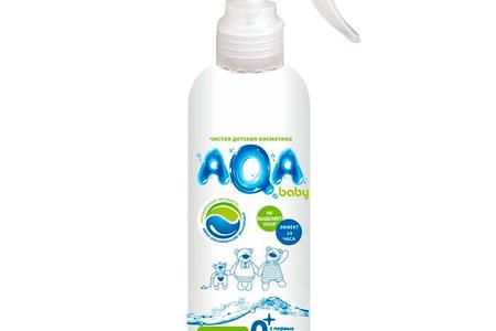 Отзыв на Спрей для очищения всех поверхностей в детской комнате AQA baby с антибактериальным эффектом