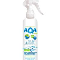 Отзыв на Спрей для очищения всех поверхностей в детской комнате AQA baby с антибактериальным эффектом