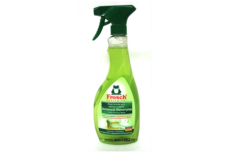 Отзыв на Очиститель для ванны и душа Frosch Grape Sanitary Spray