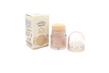 Отзыв на Пудра Aliexpress 2 in1 Bare Facial Compact Skin EFOLAR Makeup Face Loose Mineral Powder With Sponge Puff Long Lasting Oil-control Sunscreen SPF25