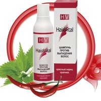 Отзыв на Шампунь Hair Vital против выпадения волос Красный перец, крапива