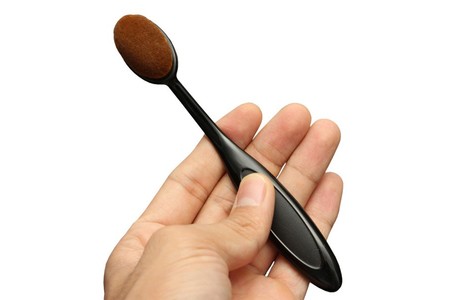 Отзыв на Кисть для нанесения тональной основы Aliexpress Oval Makeup Tool Cosmetic Foundation Cream Powder Blush Makeup Brush
