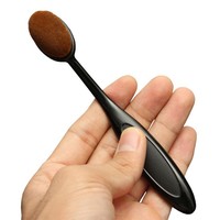 Отзыв на Кисть для нанесения тональной основы Aliexpress Oval Makeup Tool Cosmetic Foundation Cream Powder Blush Makeup Brush