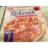 Замороженная пицца Ristorante Pepperoni-Salame