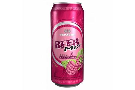 Отзыв на Пивной напиток Оболонь BeerMix Малина