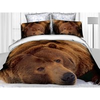 Отзыв на комплект постельного белья Сатин 3D Арт. БЦ00262 Медведь