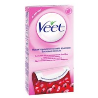 Отзыв на Восковые полоски Veet с маслом ши и экстрактом ягод для нормальной кожи