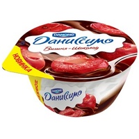 Отзыв на творожный Danone Даниссимо двухслойный Вишня-Шоколад 5,5%, 140г