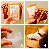 Отзыв на Пилинг для ног MJ Care Soft Miracle Foot Peeling Pack