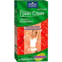 Отзыв на FITERA Фиточай Грин Слим с ароматом клубники