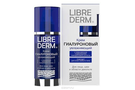 Отзыв на Крем Librederm Гиалуроновый увлажняющий для лица, шеи и области декольте