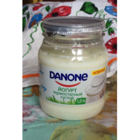 Йогурт Danone термостатный густой 1,5%