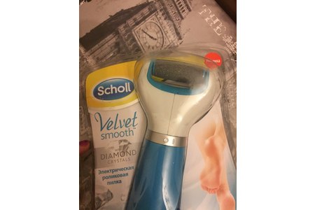 Scholl Velvet Smouth  с бриллиантовой крошкой - отличный подарок к Новому году!