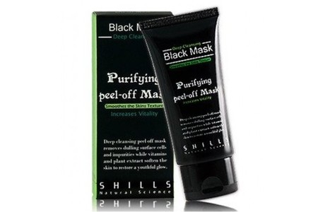 Отзыв на Маска-пленка для кожи лица Shills  Black Mask Purifying Peel-Off Mask 