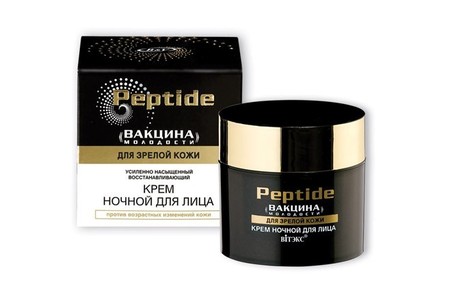 Отзыв на крем для лица ночной Белита-Витэкс Peptide  Вакцина молодости для зрелой кожи