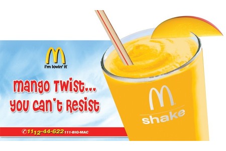 Отзыв на Молочный шейк Манго Макдональдс