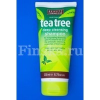 Отзыв на Шампунь Beauty Formulas Tea Tree deep cleansing shampoo с маслом чайного дерева