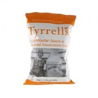 Отзыв на Чипсы картофельные Tyrrells натуральные с вустерским соусом и сушеными томатами