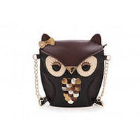Отзыв на Сумка женская Aliexpress Rebecca's Secret   Owl PU Leather bag     Women Messenger     Shoulder Handbag 