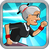 Review angry gran run ios icon