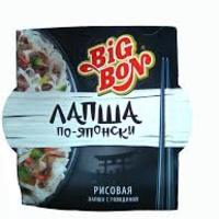 Отзыв на Лапша быстрого приготовления Big Bon   по-японски  рисовая   с говядиной