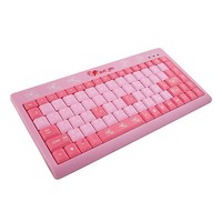 Розовая клавиатура  SVEN Standard Mini 4000 'I Love you'